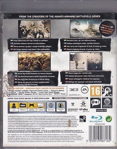 Battlefield Bad Company 2 Limited Edition - PS3 (B Grade) (Genbrug)